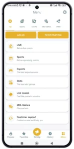 Melbet Android 4