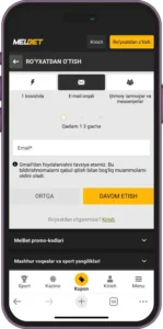 Melbet Iphone 3
